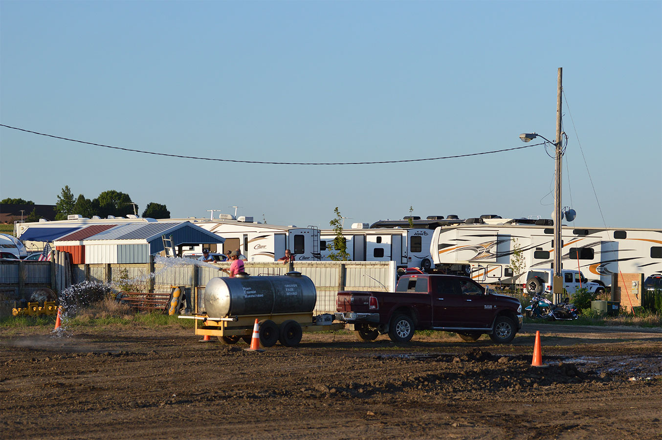 Camping Grundy County Fair